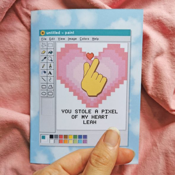 paint love card - promo pic