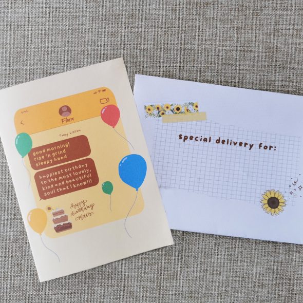 text message birthday card - promo pic