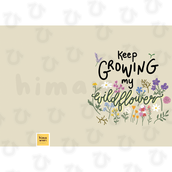 wildflower card - digital image