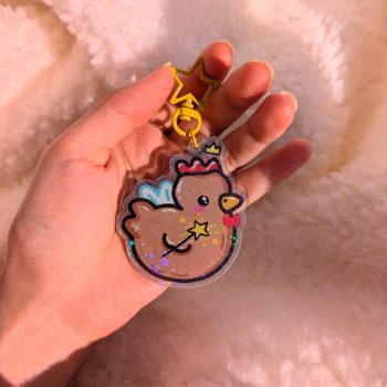 fairy chicken keychain promo pic