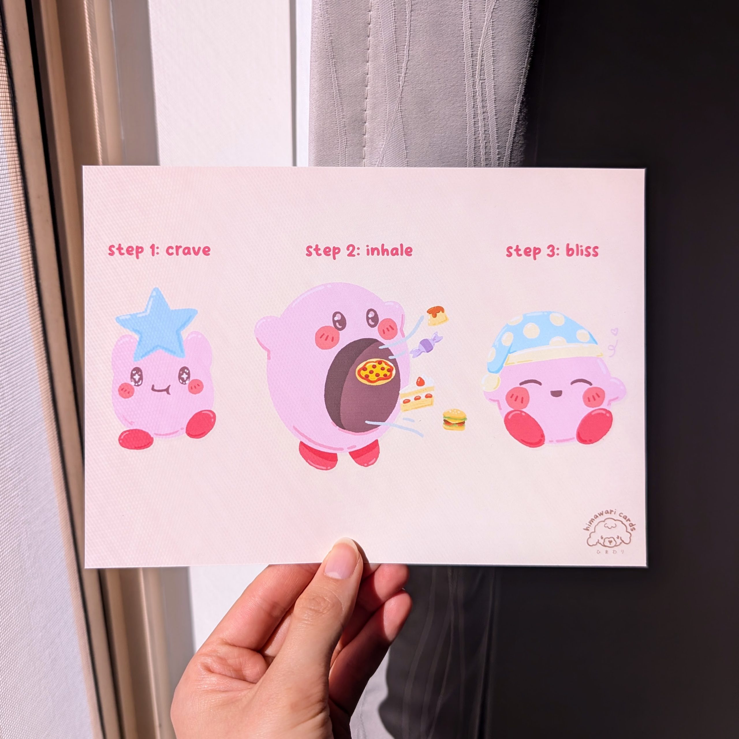 kirby inhale print - promo pic 2